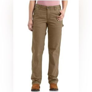 Carhartt Women's Original Fit Crawford Tan Pants  Size 4